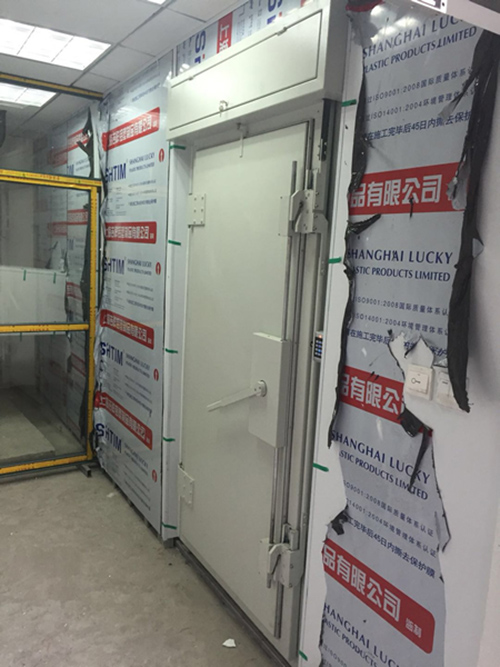 焊接式屏蔽机房外部